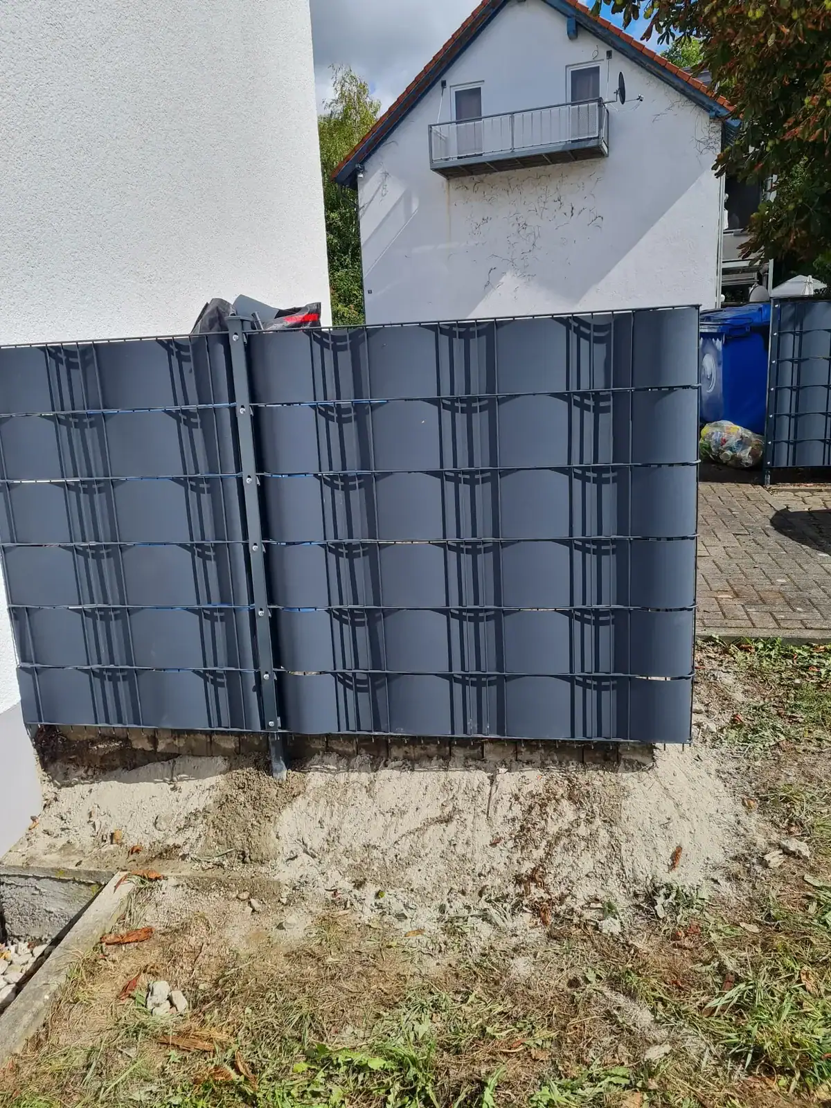 Detail der Einhausung in Hattersheim