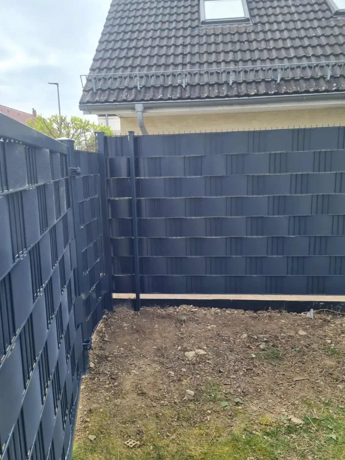 Detail des Gartentors in Oberursel-Bommersheim